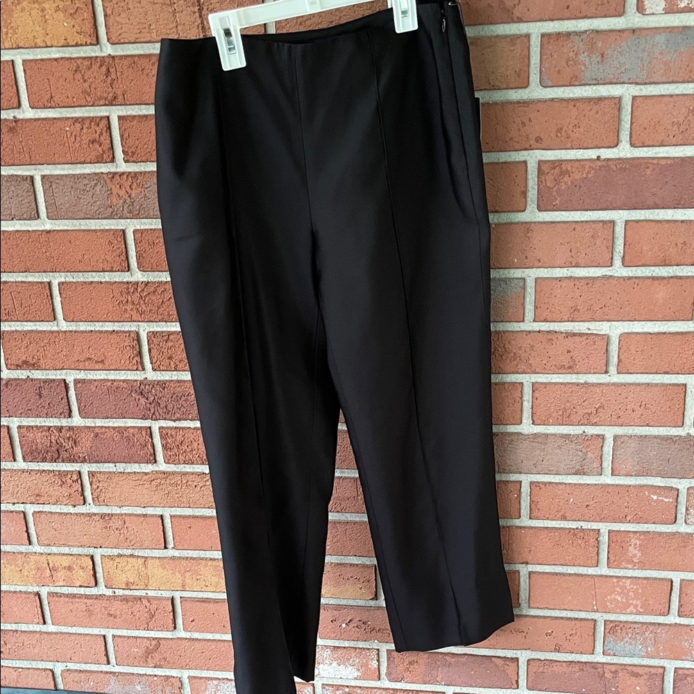 NWT vintage Ann Taylor silk black pants